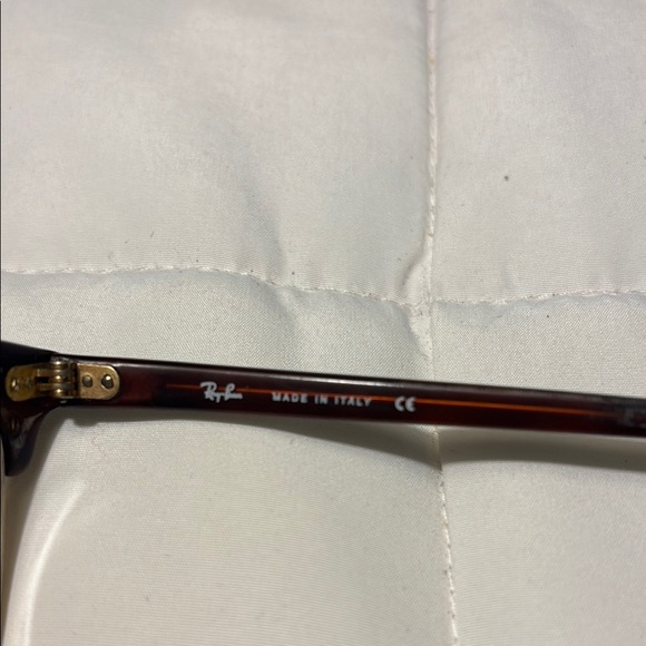 Ray-Ban Brown and Gold Aviator Glasses - Picture 7 of 13